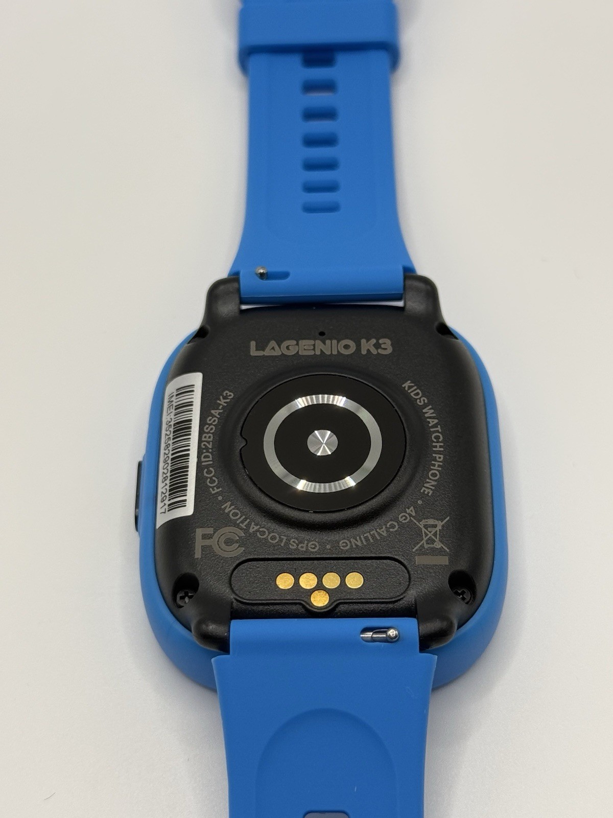 LAGENIO K3 Kids Watch Phone 4G GPS 8GB Pink Silicone Band 42mm