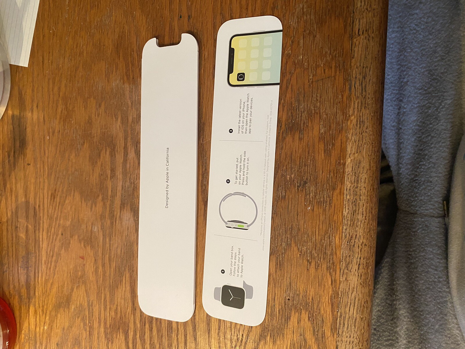Apple Watch Series 4 Gray Aluminum Case with black Metal band