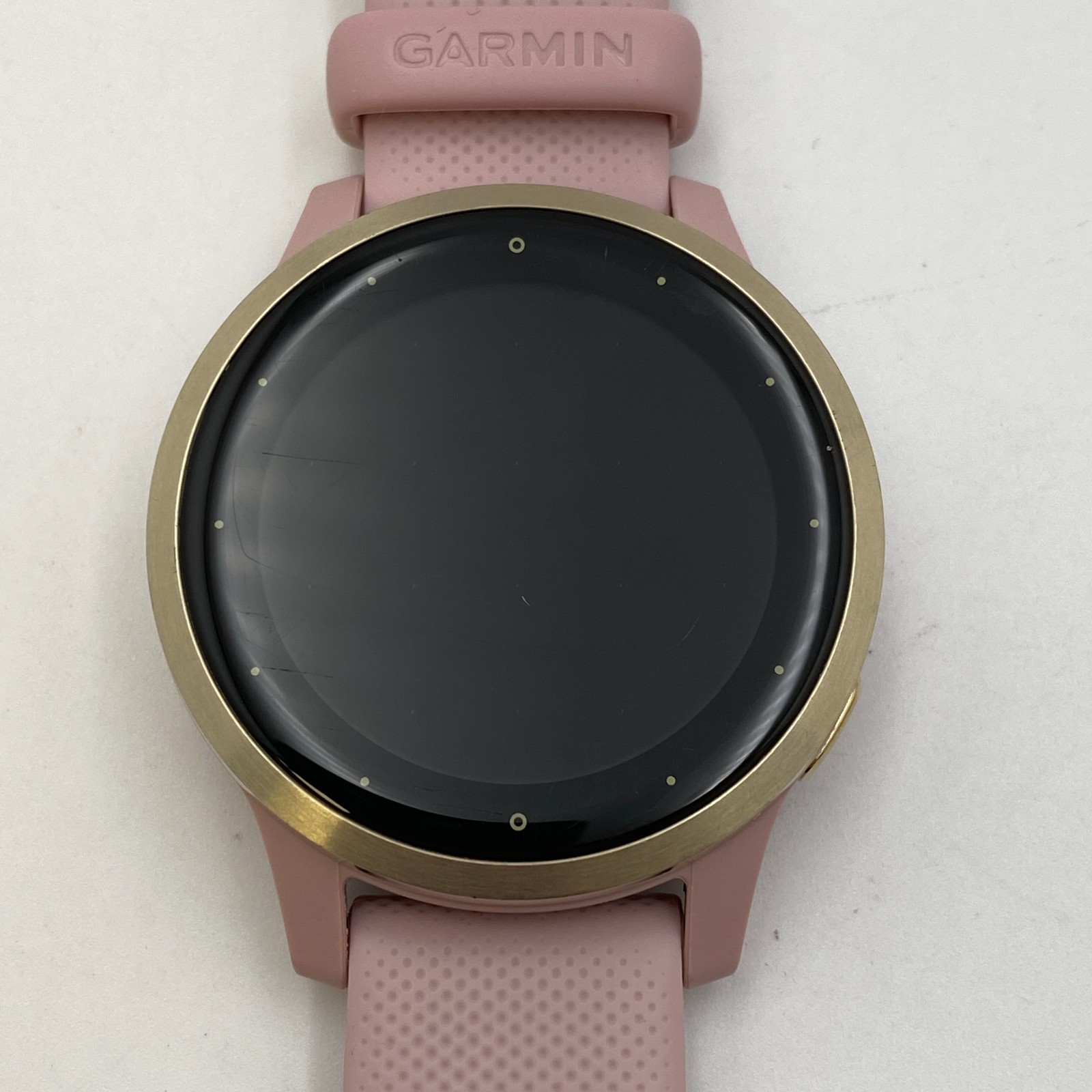 Garmin Vivoactive 4S – 40mm Light Gold – Fitness GPS Smartwatch – Fair Condition