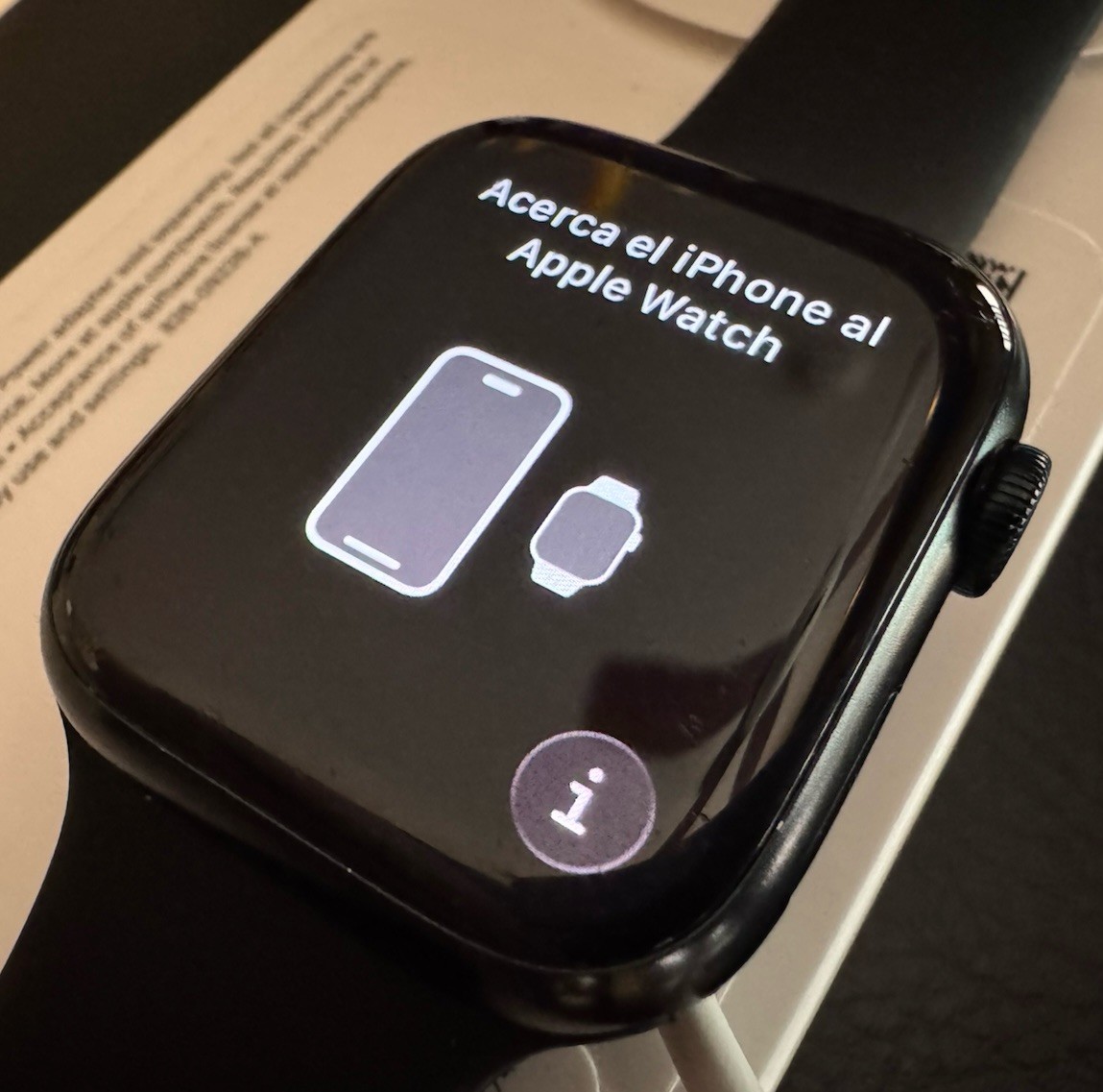 Apple Watch Series 7 45mm GPS Aluminum Case with Sport Band – Midnight A2474