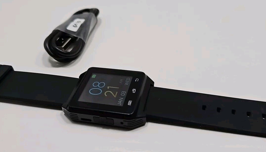 Q7 Smart Watch iOS And Android Compatible Black Model 3326