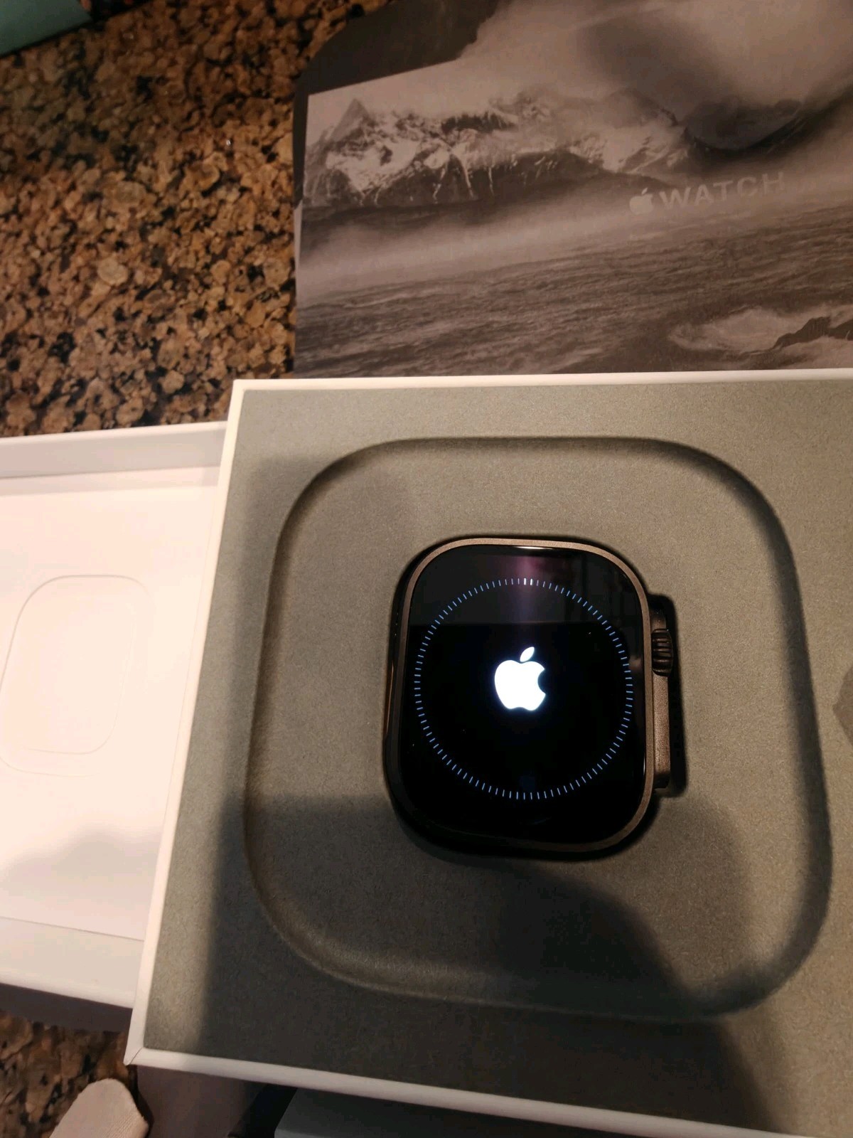 Unlocked Apple Watch Ultra 3 49MM Black Titanium Black Alpine Loop MF0X4LW/A