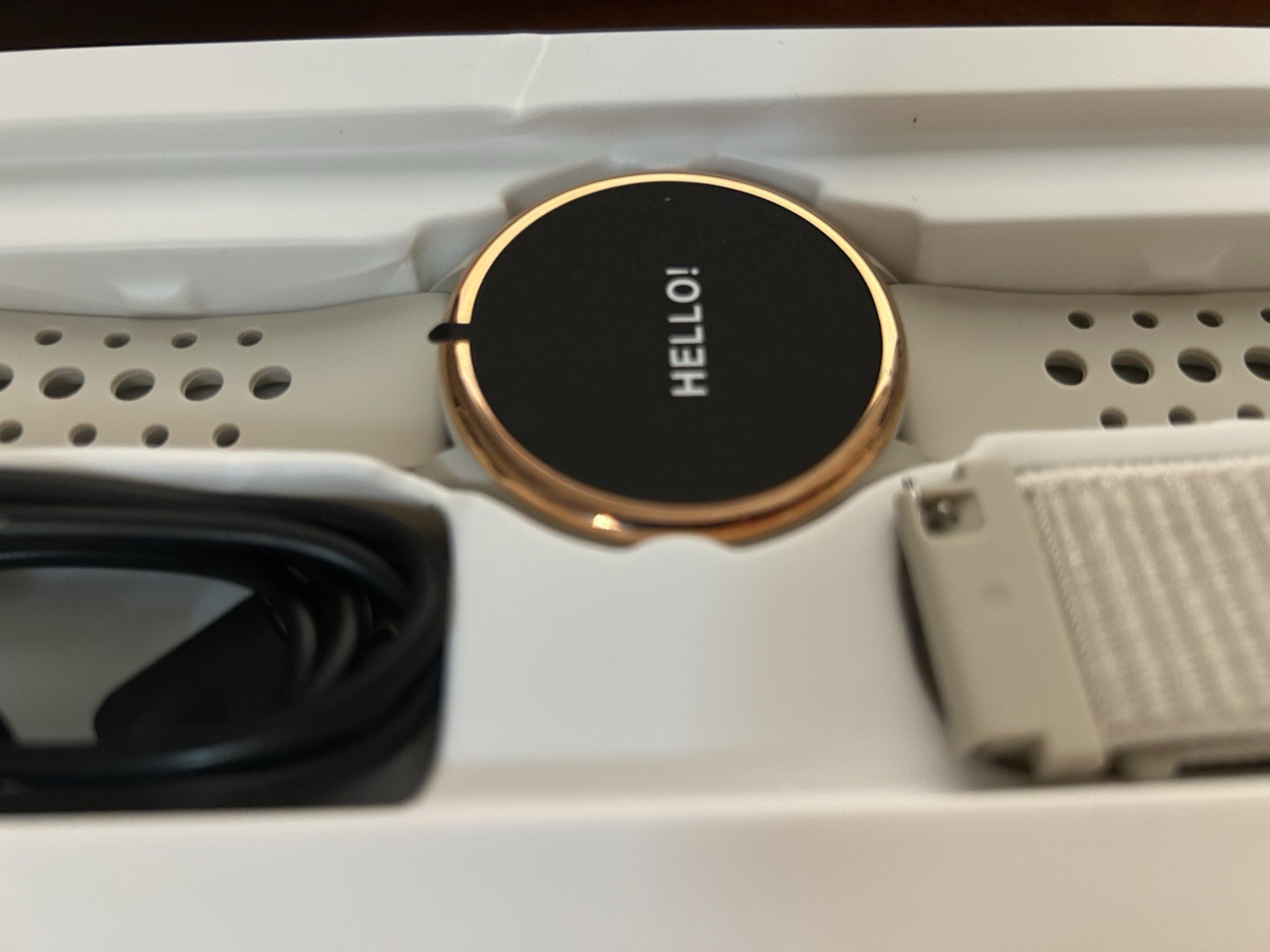 G53 Smart Watch with Fitness Tracker Band Beige