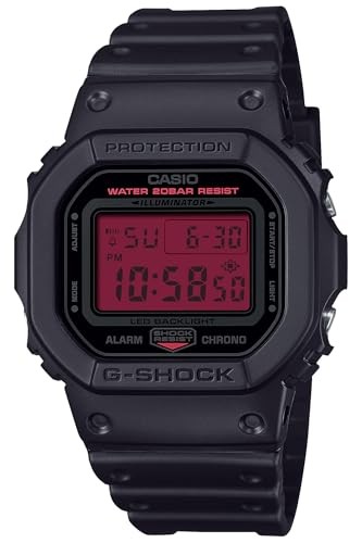 Casio G-Shock DW-5600BBR-1JF Black Watch Bio Resin Japan