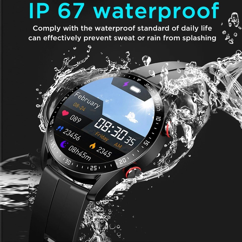 Smart Watch For Men/Women Waterproof Sports Bluetooth Call Watch iPhone Samsung