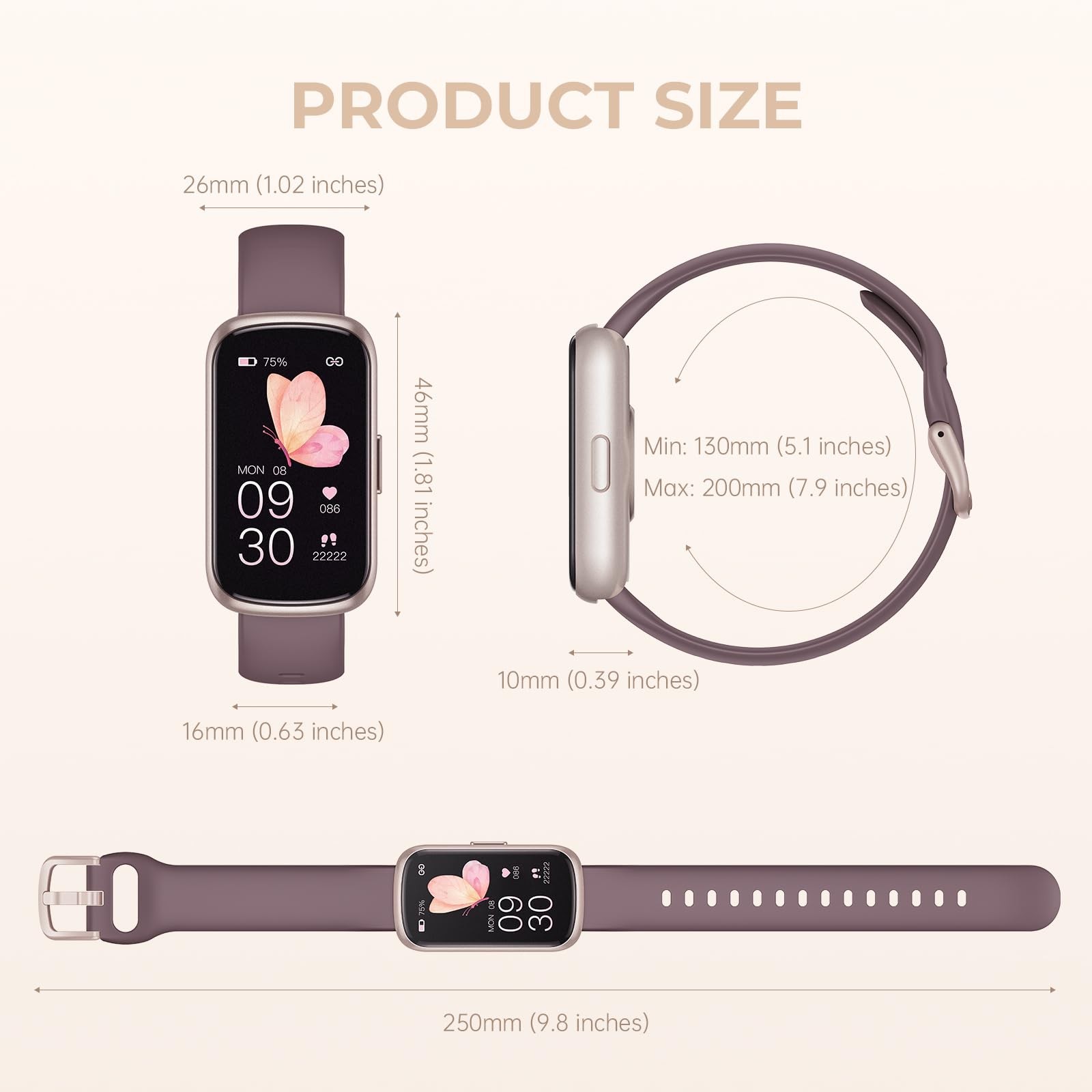 Fitness Tracker with 24/7 Heart Rate, , Sleep Tracker, Pedometer, 3 Colorful …