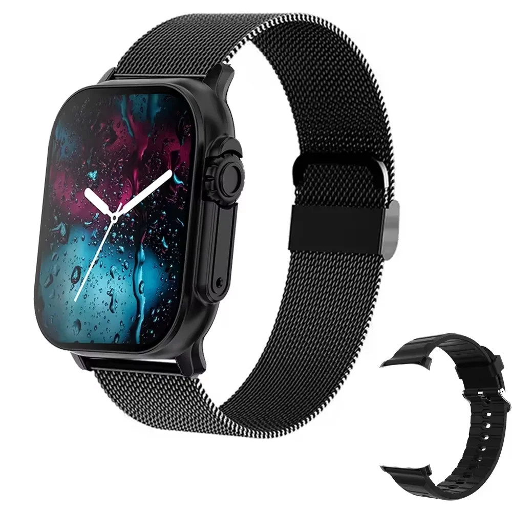 2026 Men’s Smart Watch 2.01″ HD Screen Bluetooth Call Fitness Tracker Sport