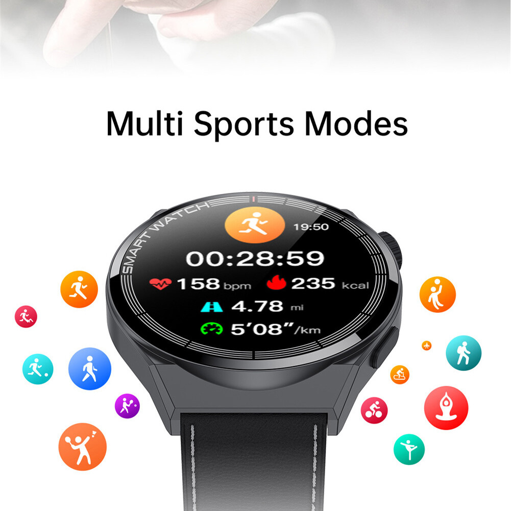 Touch Screen Smart Watch Men Women Business Watch Bluetooth Call for Cell Phones