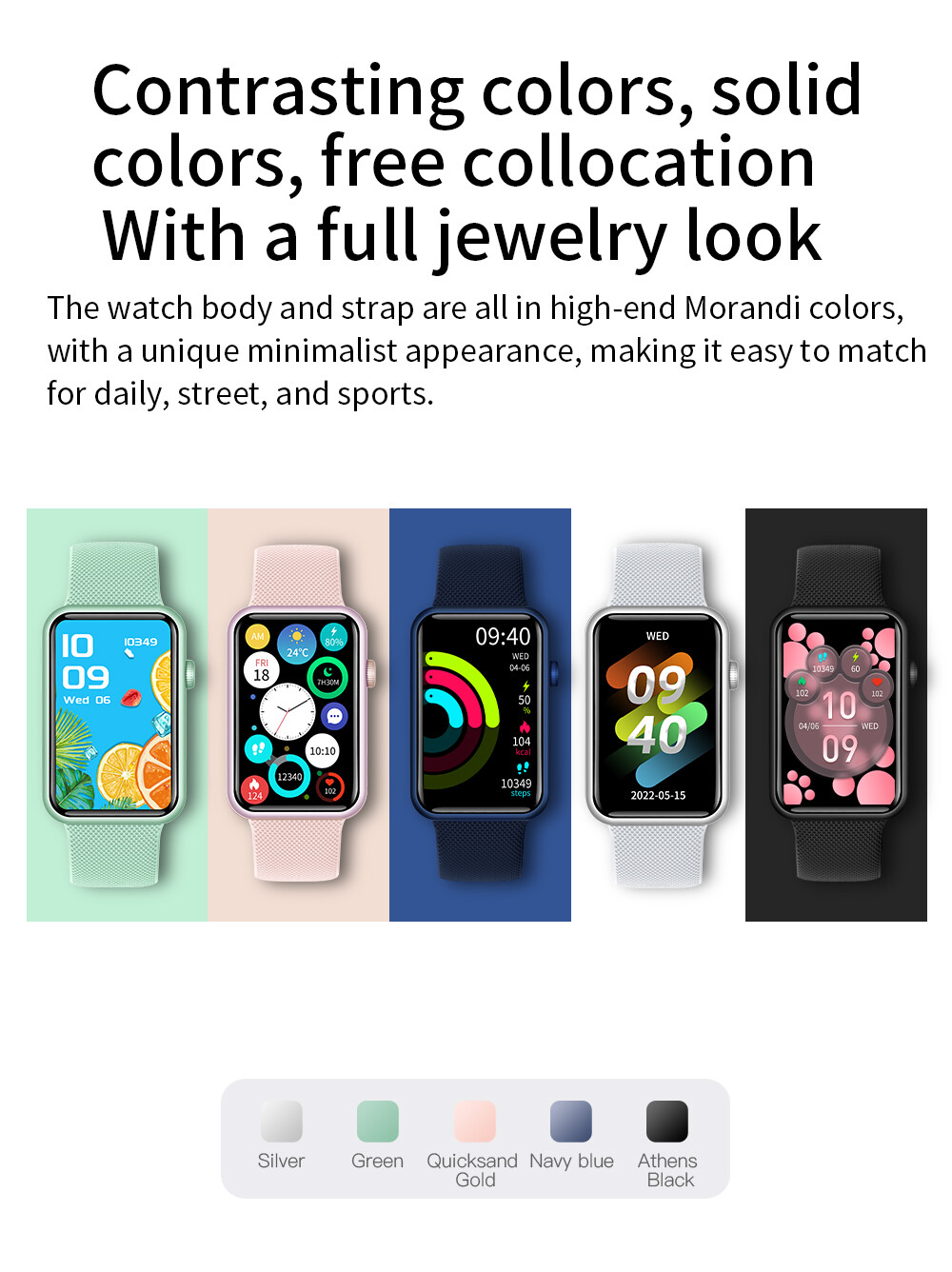 Bluetooth Call Smart Watch Women Men Sport Fitness Tracker Waterproof Smartwatch