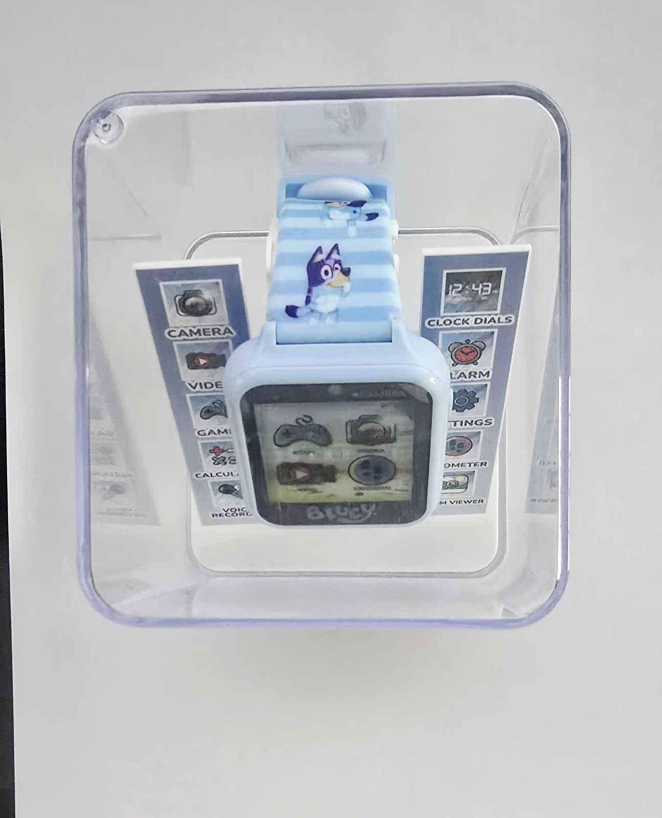 Accutime – Bluey – Kids Smartwatch with Camera + Games + More