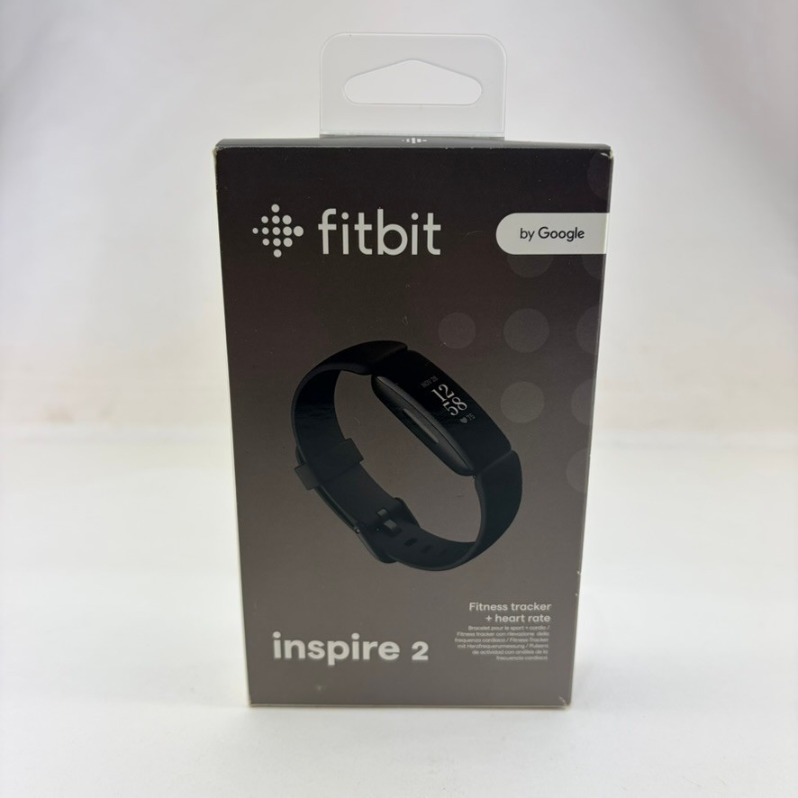 Fitbit Inspire 2 Fitness Activity Tracker + Heart Rate Monitor FB418 Black