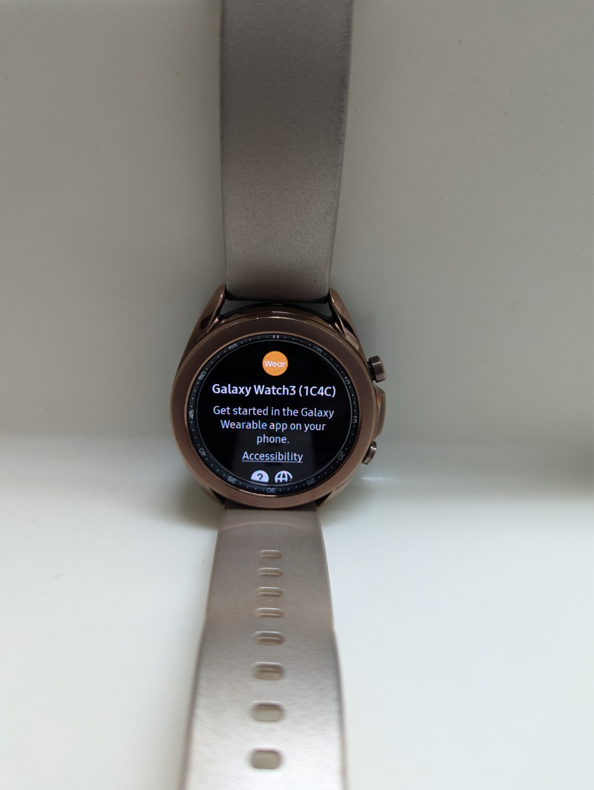 Samsung Galaxy Watch3 SM-R850 41mm Mystic Bronze Bluetooth Wi-Fi GPS Smart Watch