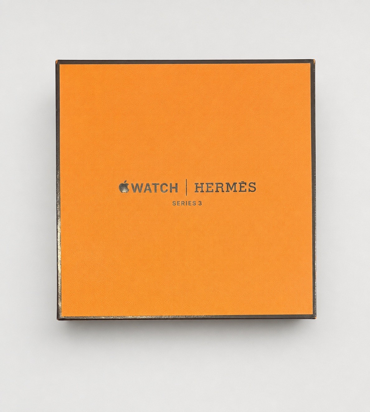 Apple WATCH HERMES SERIES 3 38mm Stainless Steel Double Tour Fauve Barenia Calf