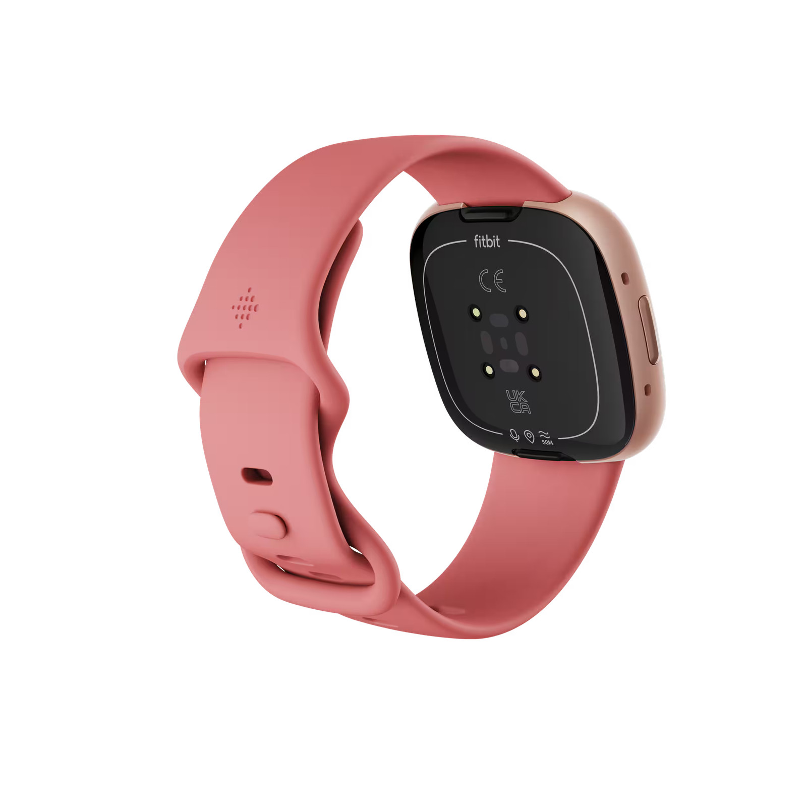 Fitbit – Versa 4 Fitness Smartwatch – Copper Rose