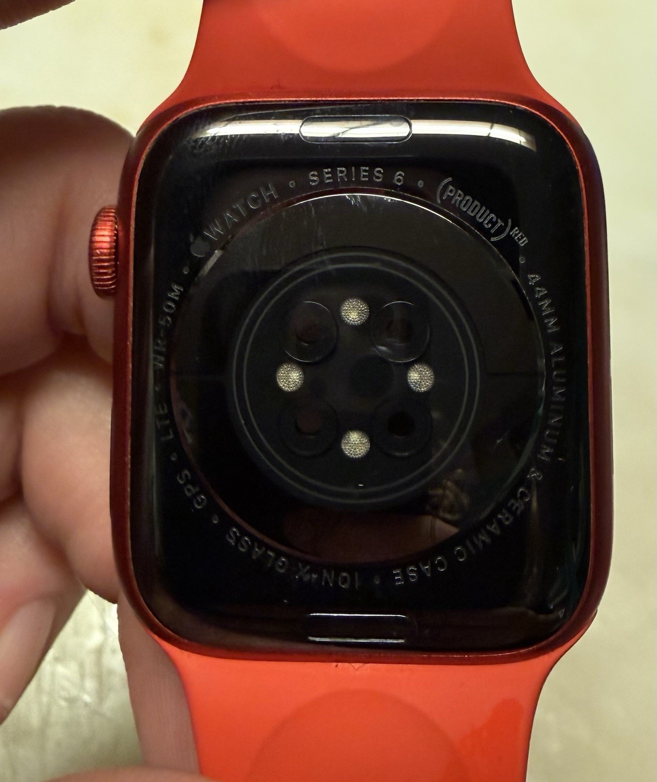 Apple Watch Series 6 44mm, Aluminum RED Product
