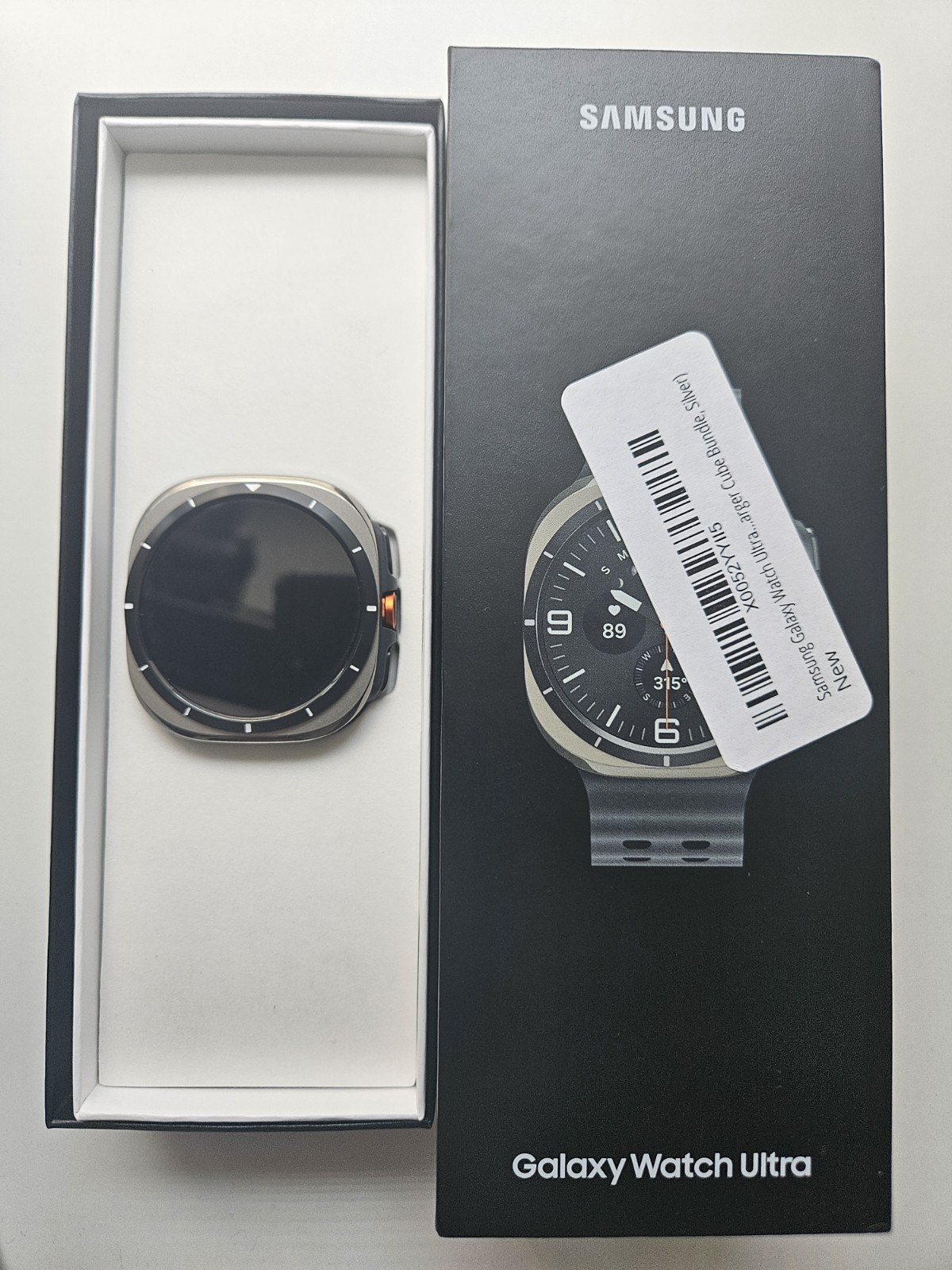 Samsung Galaxy Watch Ultra (2025) 47mm LTE Silv Titanium 64GB SM-L705U
