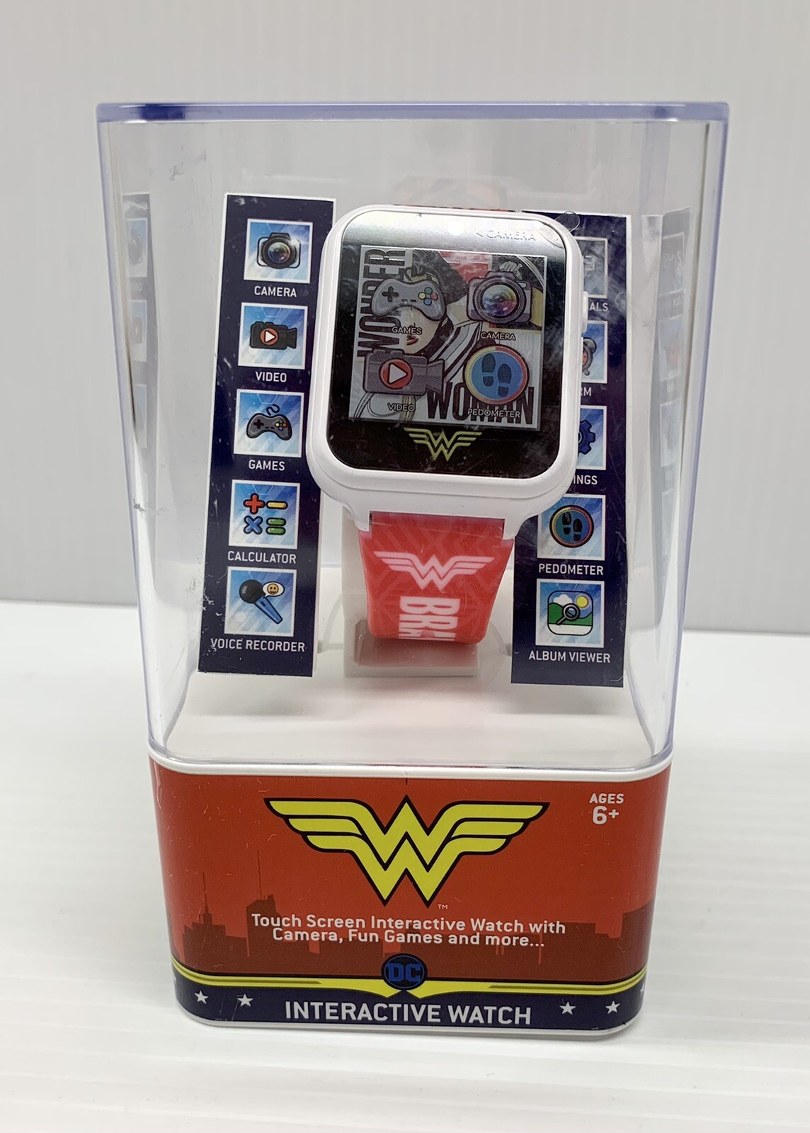 Wonder Woman Interactive Smart Watch 40 MM Toddlers Kids Girls Child New