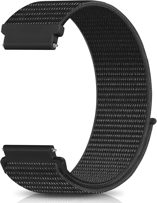 Soft Nylon Sport Strap Compatible with Garmin Vivoactive 5/6, Venu 2S, Forerunne