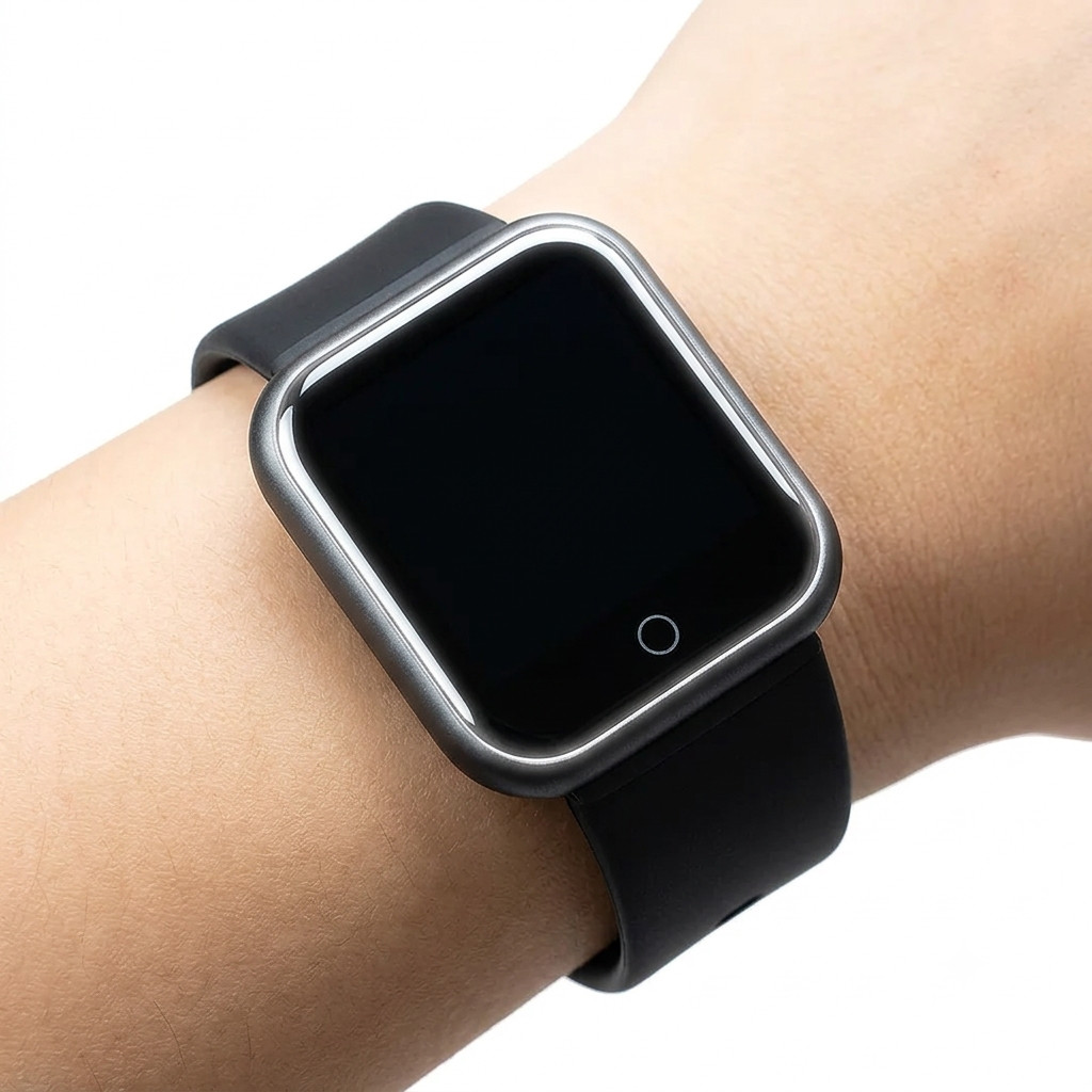 Smart Watch 1.4″ HD Touch Screen Waterproof Android iOS Compatible Black
