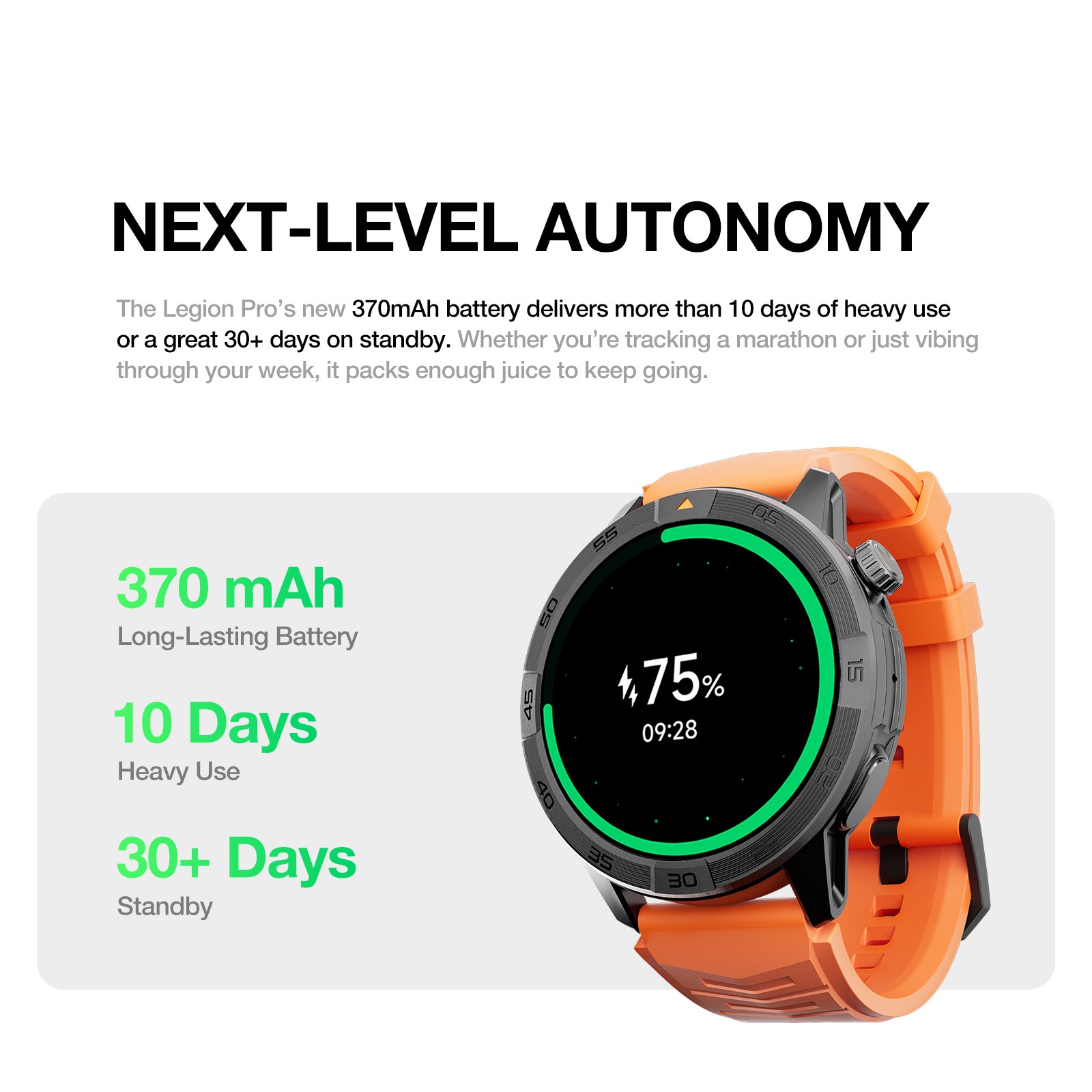 AGM Legion Pro Rugged Smart Watch GPS 5ATM IP68 Waterproof Smartwatch Bluetooth