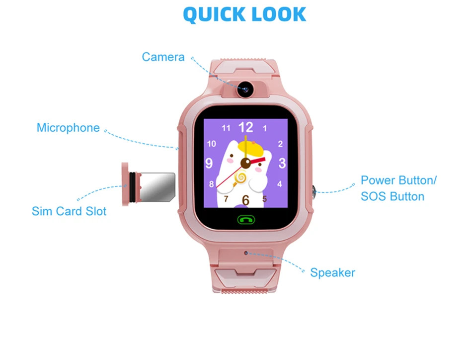 Xiaomi Mi Home Children’s Smart Watch GPS Positioning SOS Video Waterproof Watch