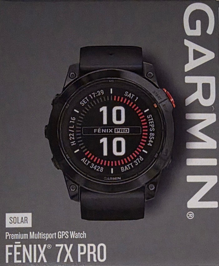 Garmin Fenix 7X PRO SOLAR Premium Multi Sport GPS Watch