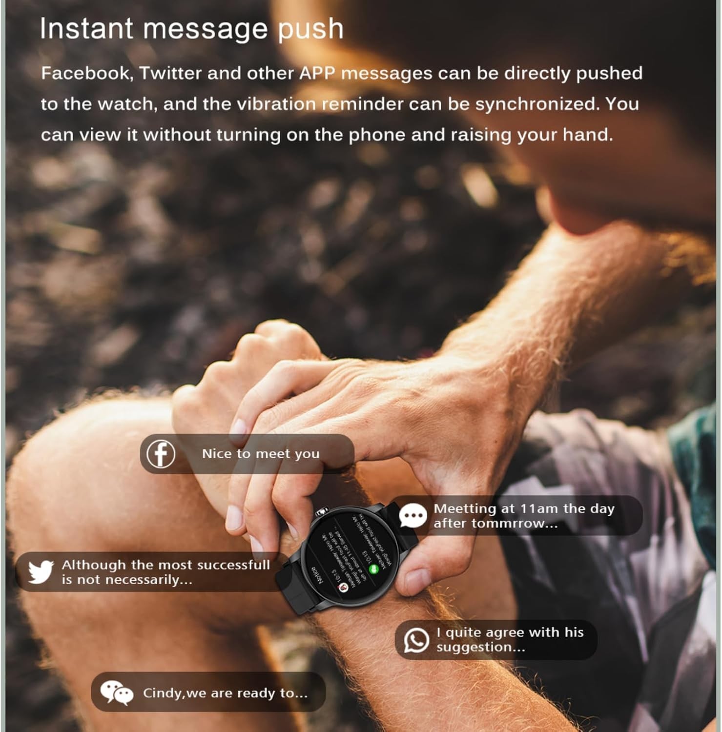 Smart Watch For Men/Women, Waterproof Smartwatch Bluetooth iPhone Samsung 2025