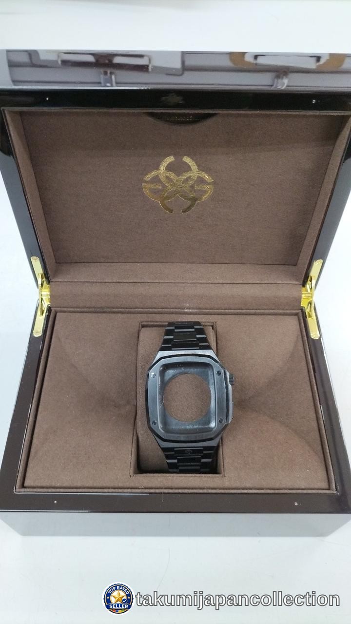 GOLDEN CONCEPT EV-44 Apple Watch Case Stainless Steel Band #M-1550