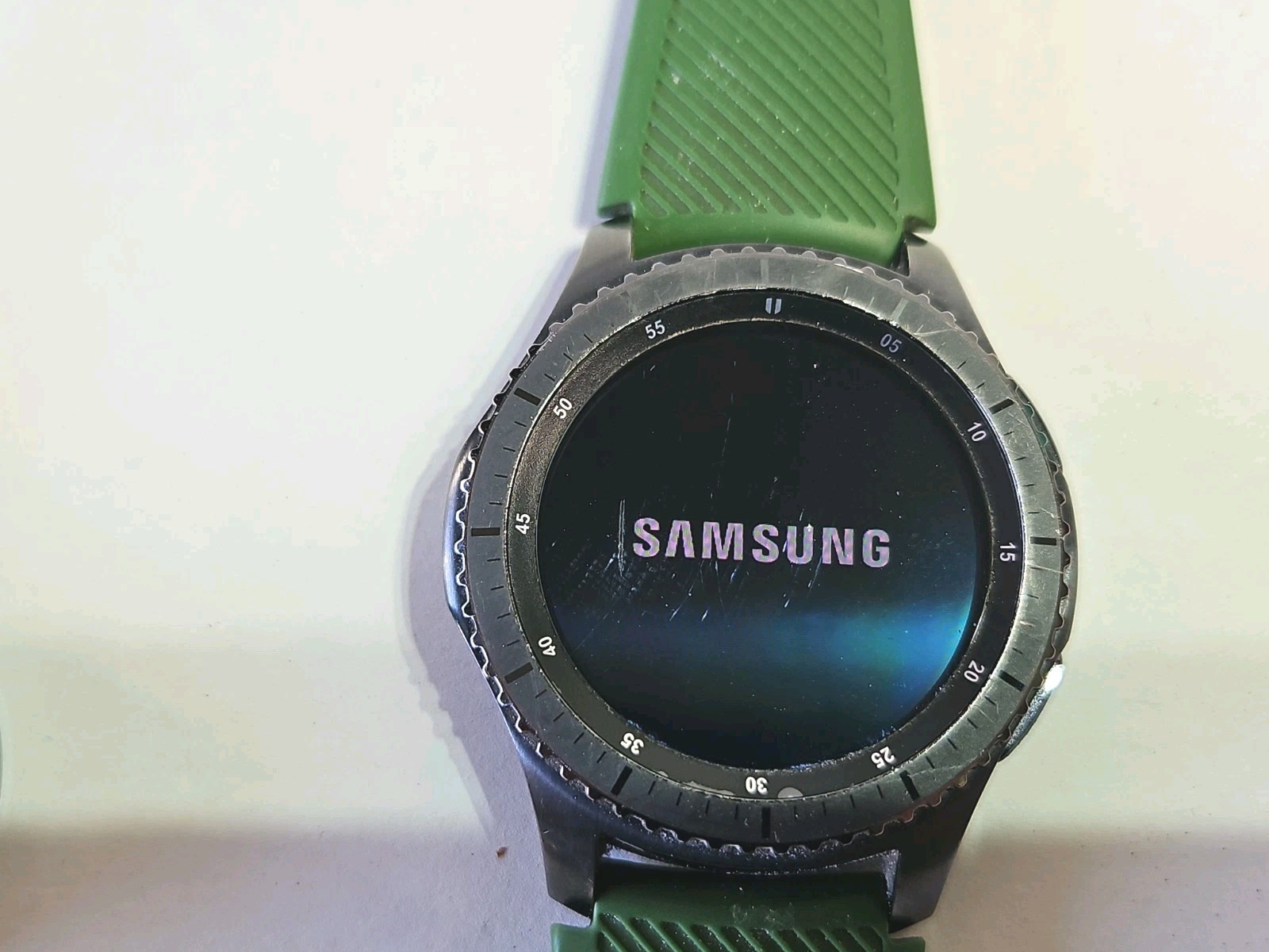Samsung Gear S3 Frontier SM-R760 Smartwatch – Green Band
