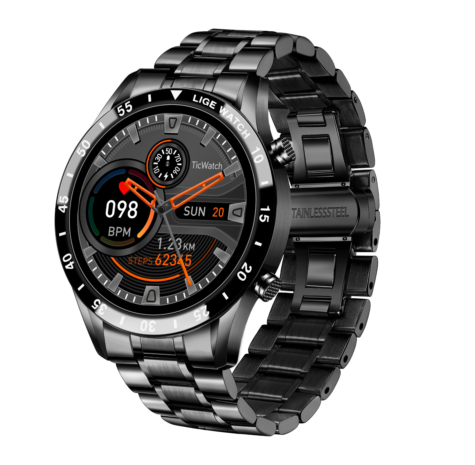 🔥Rugged Military Smart Watch Men Bluetooth Call Fitness Tracker for Android iOS