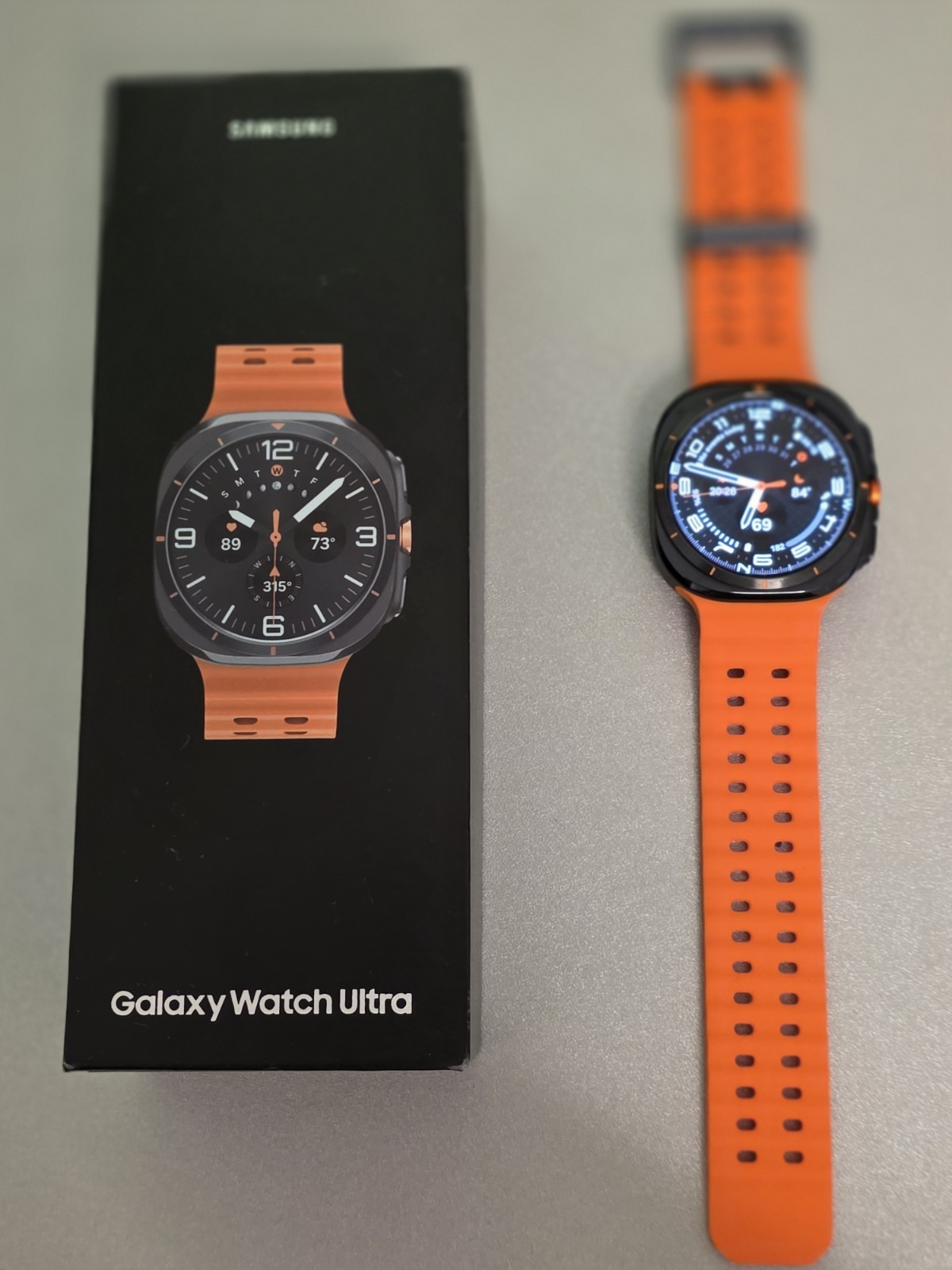 Samsung Galaxy Watch Ultra (2025) 47mm L705U | Titanium Gray | GPS + LTE