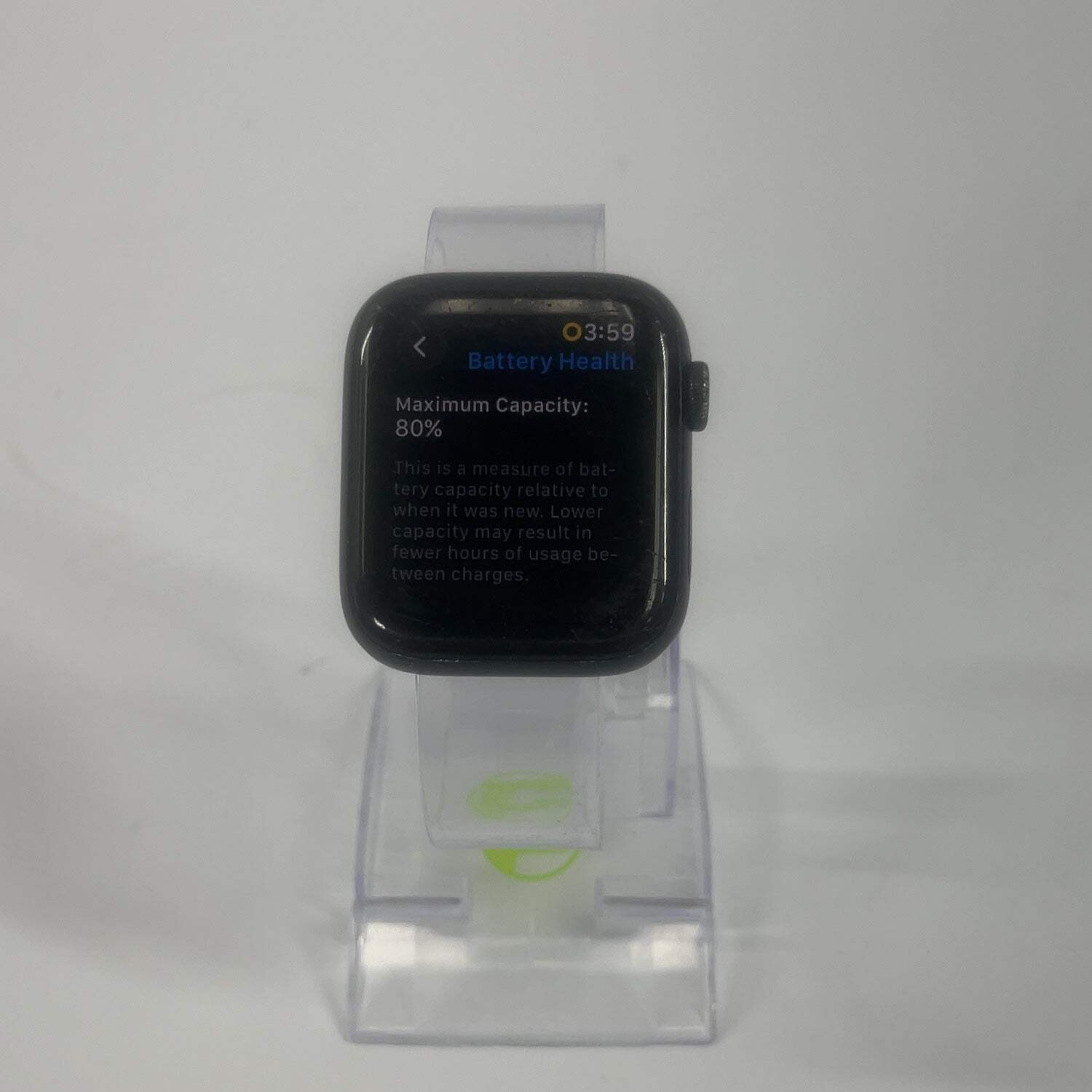 GPS Only Apple Watch SE 2nd Gen 44MM Midnight Aluminum None MNTG3LL/A