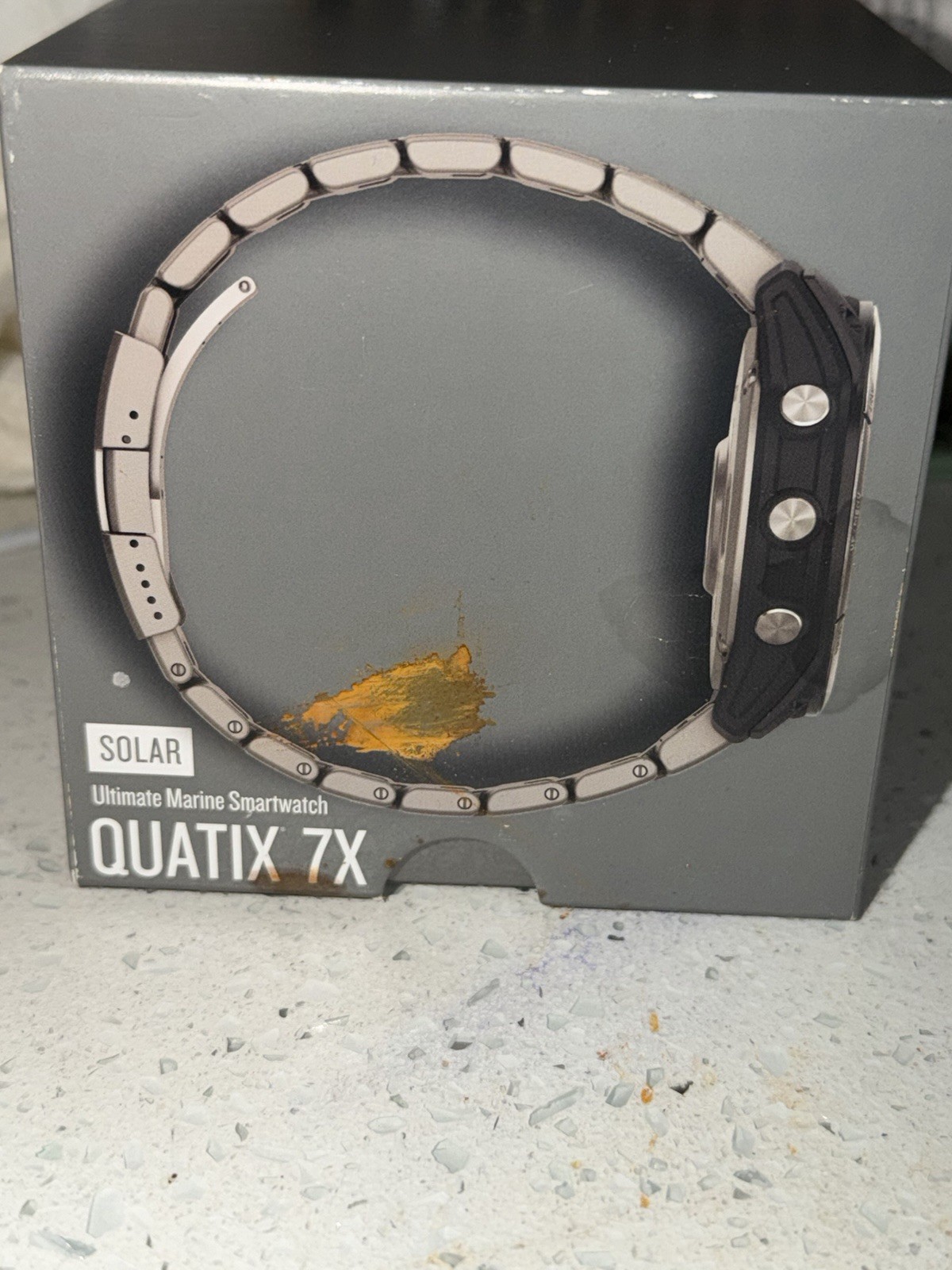 Garmin quatix 7X Solar Ultimate Marine Smartwatch 51mm Black/Silver Metal