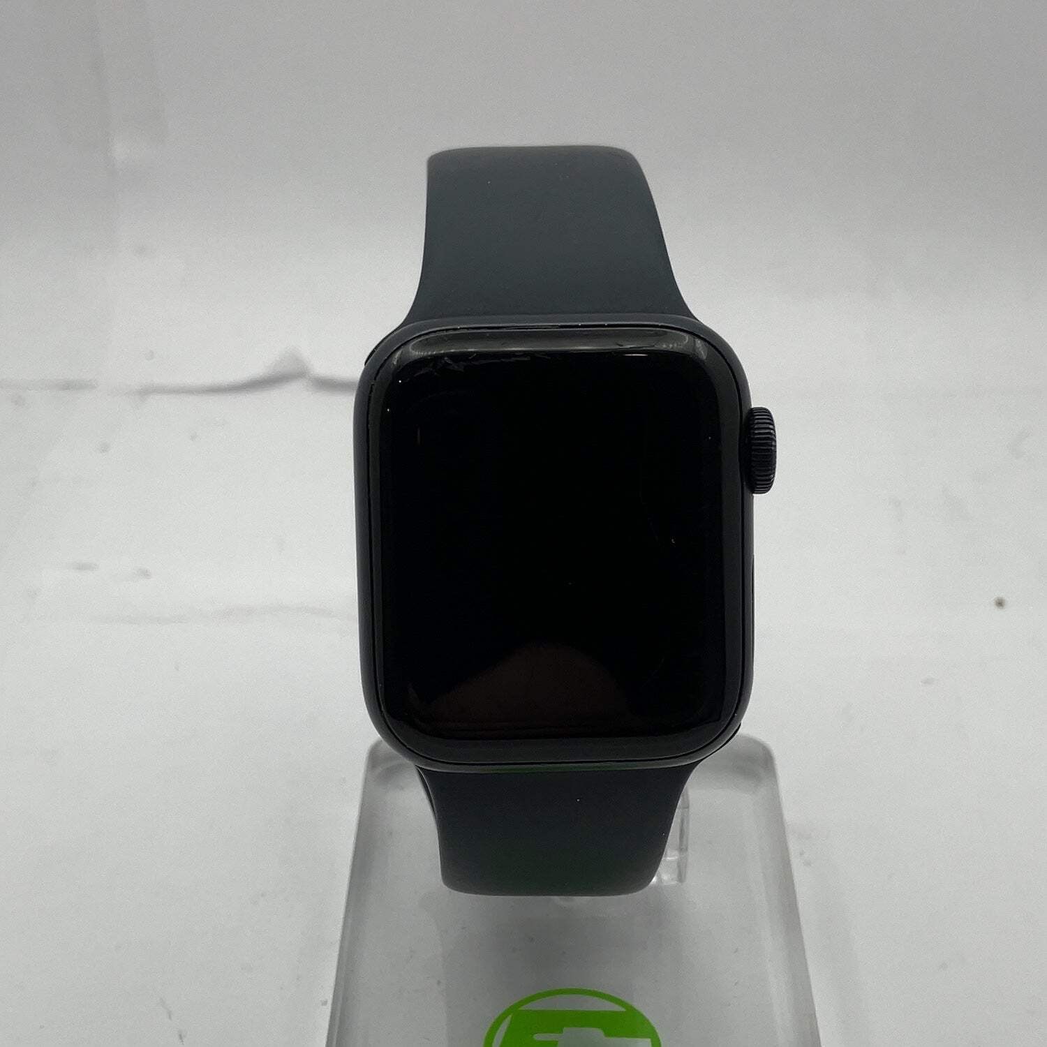 GPS Only Apple Watch SE 2nd Gen 40MM Midnight Aluminum Blue Sport Band MNT83LL/A