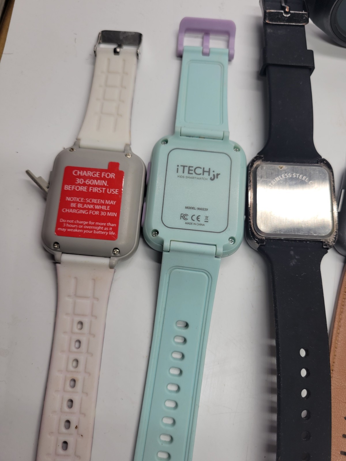 Smartwatch Parts Lot of 13 Samsung Gear S2 Wyze VTech Kids Watches Untested