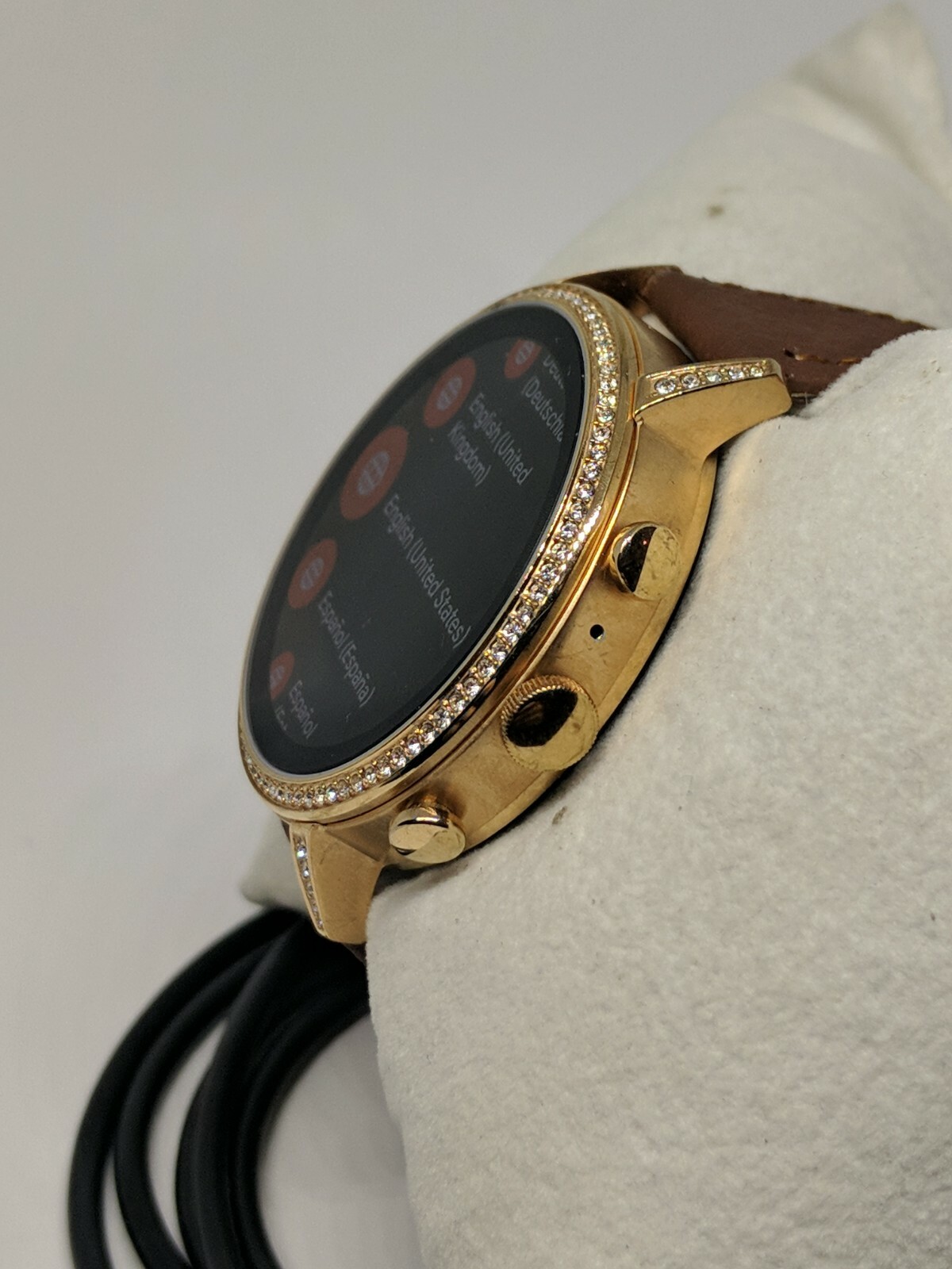 Fossil Gen 4 Authentic Digital Dial Smart Watch Custom Band FTW6011 BK294