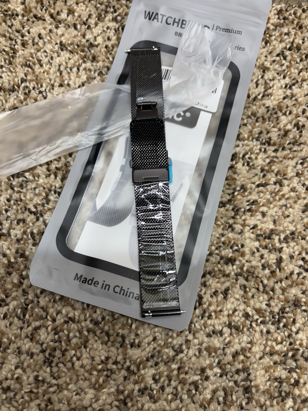 YHC WatchBand. US-20 Garmin-Black. NEW!
