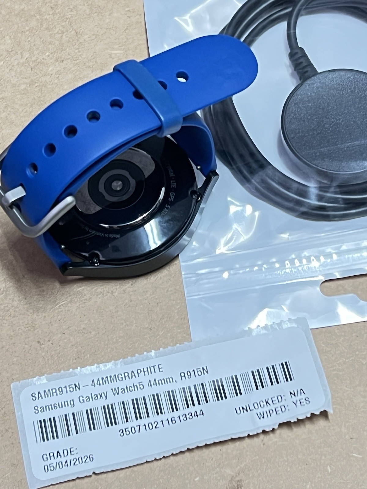 Samsung Galaxy Watch5 44mm Bluetooth GPS Aluminum SM-R915