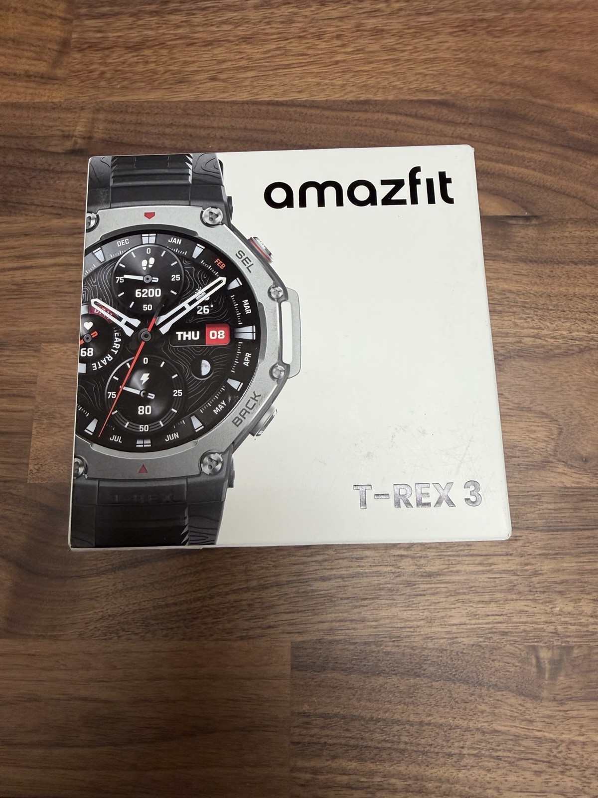 Amazfit T-Rex 3 – 48 mm Fitness Smart Watch w/ Voice Control (Onyx) BRAND NEW