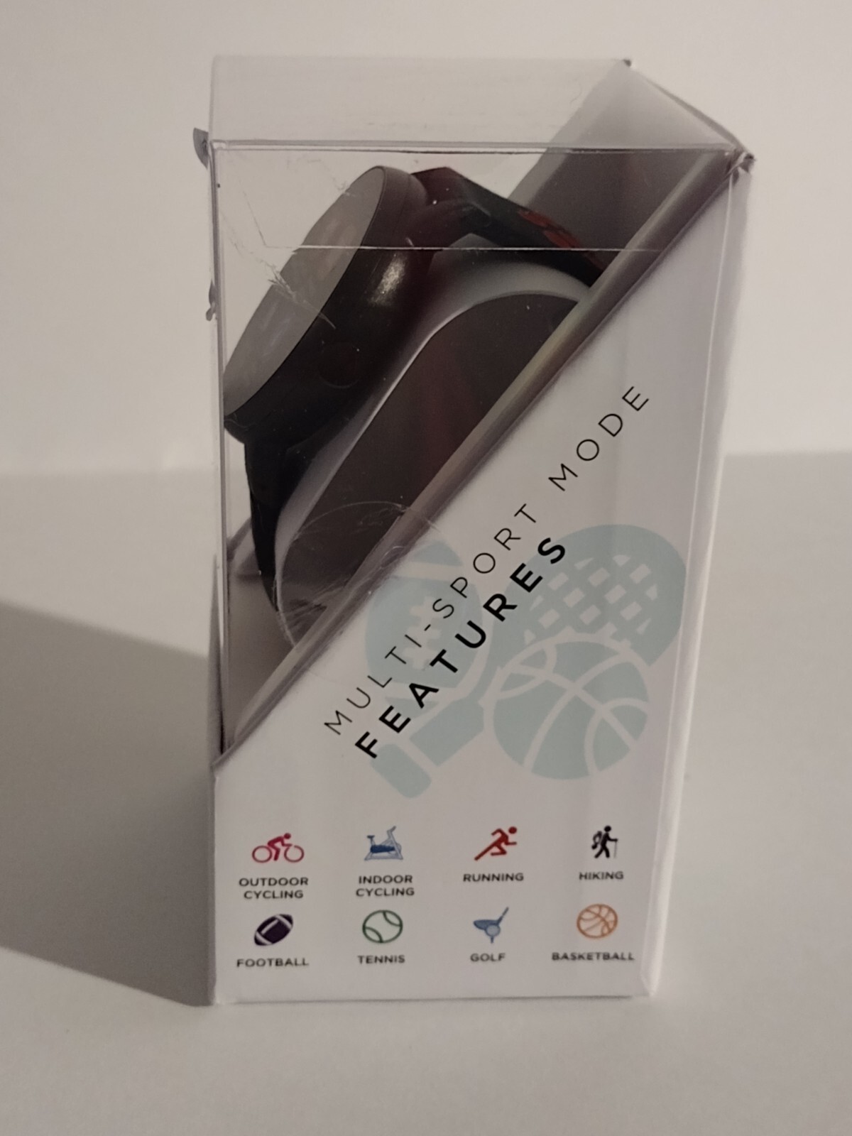 iTech Fusion Smartwatch Android & iOS Compatible Black/Red. Father’s Day gift