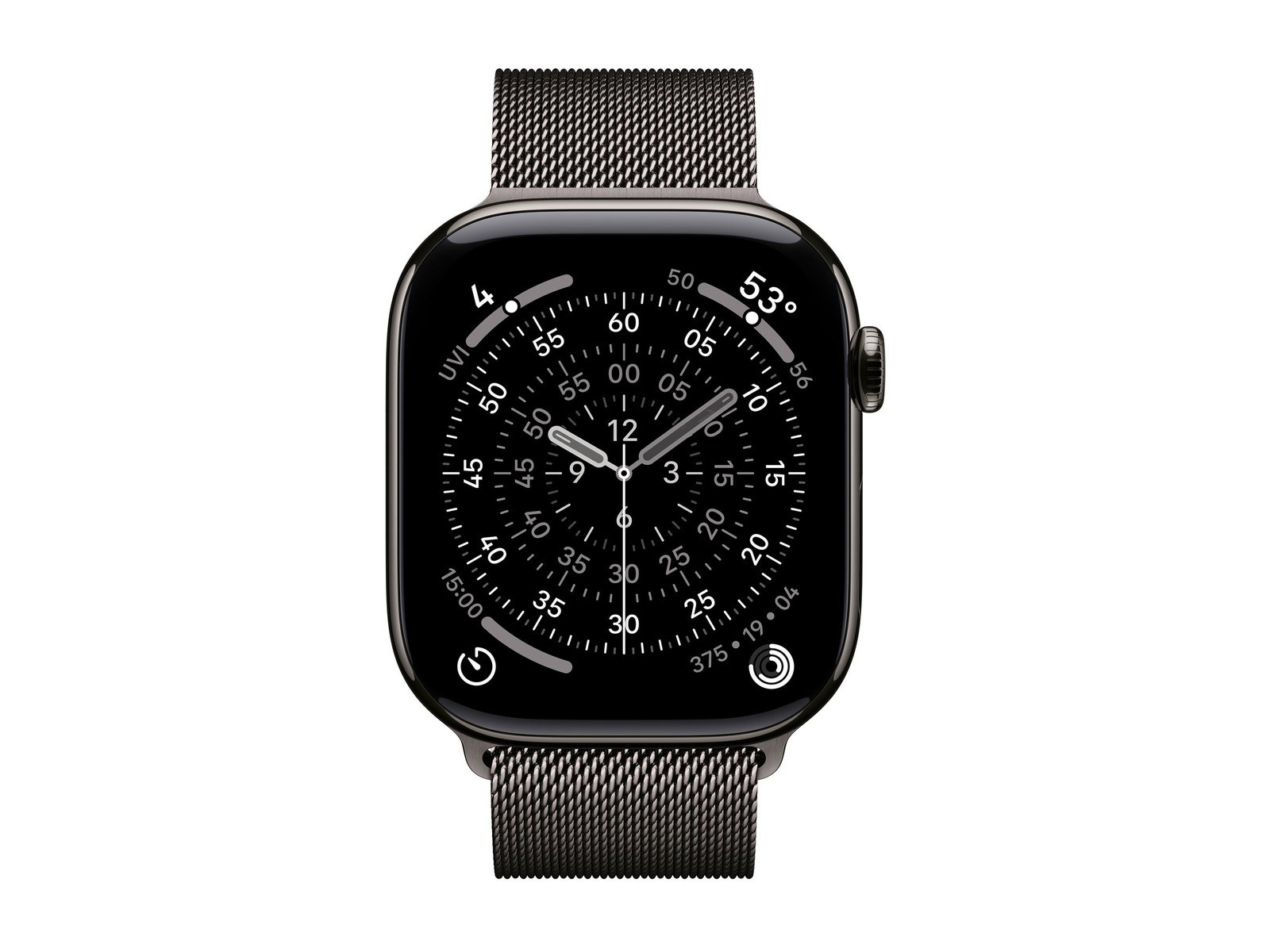 Apple Watch 11 46mm GPS+5G Titan Milanaise S/M Slate/Slate MFD34ZR/A