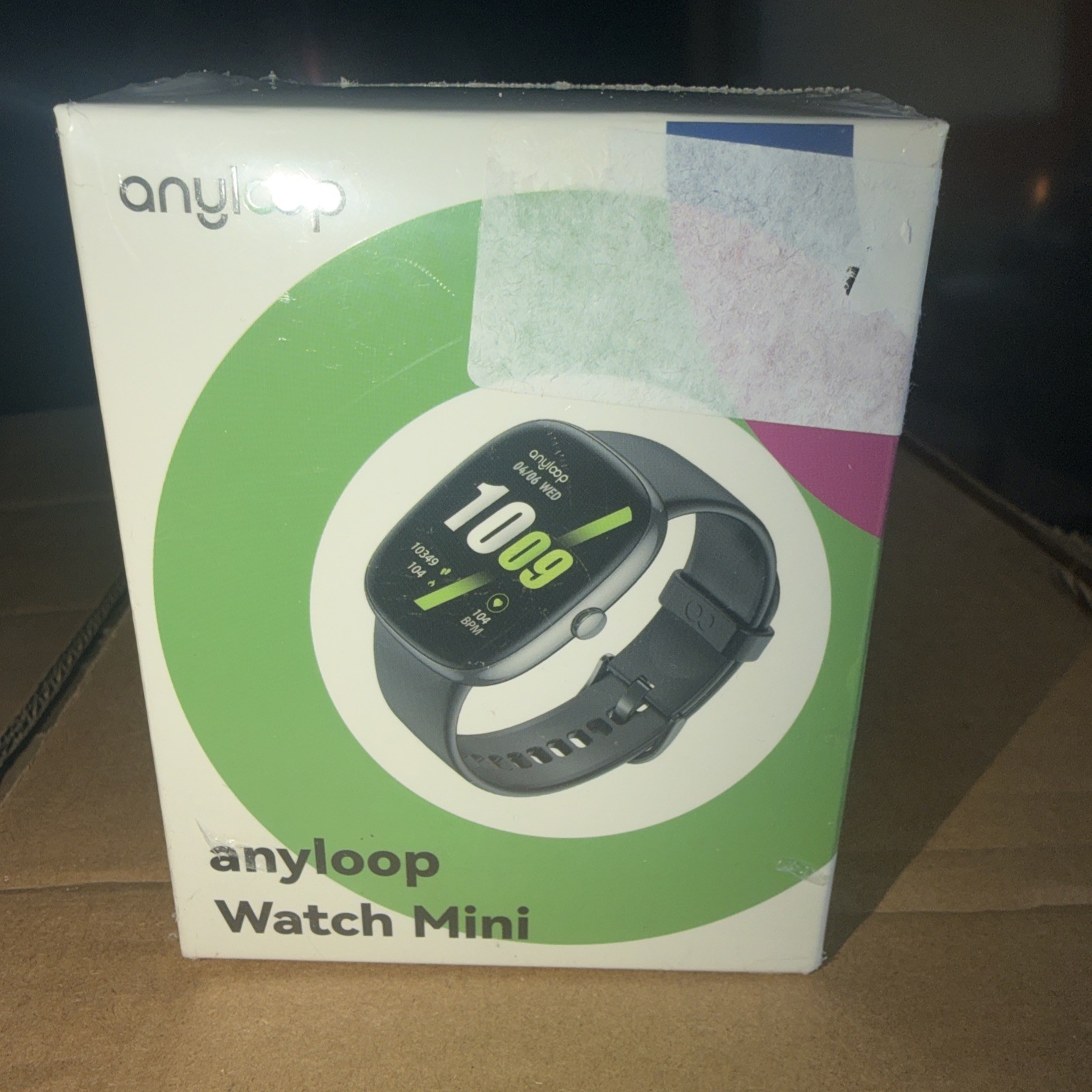 Anyloop Smart Watch mini(Answer/Make Call) track blood pressure and heart rates