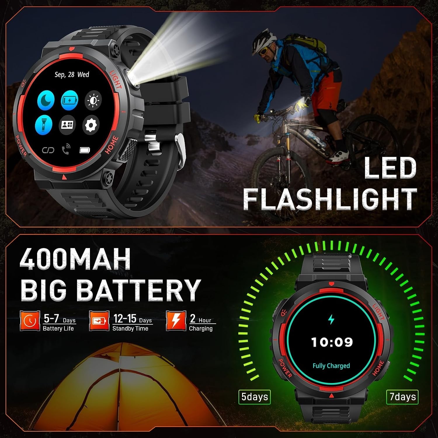 Reloj Inteligente Para iPhone Android De Mujer Smart Watch Pantalla Táct NEW US.