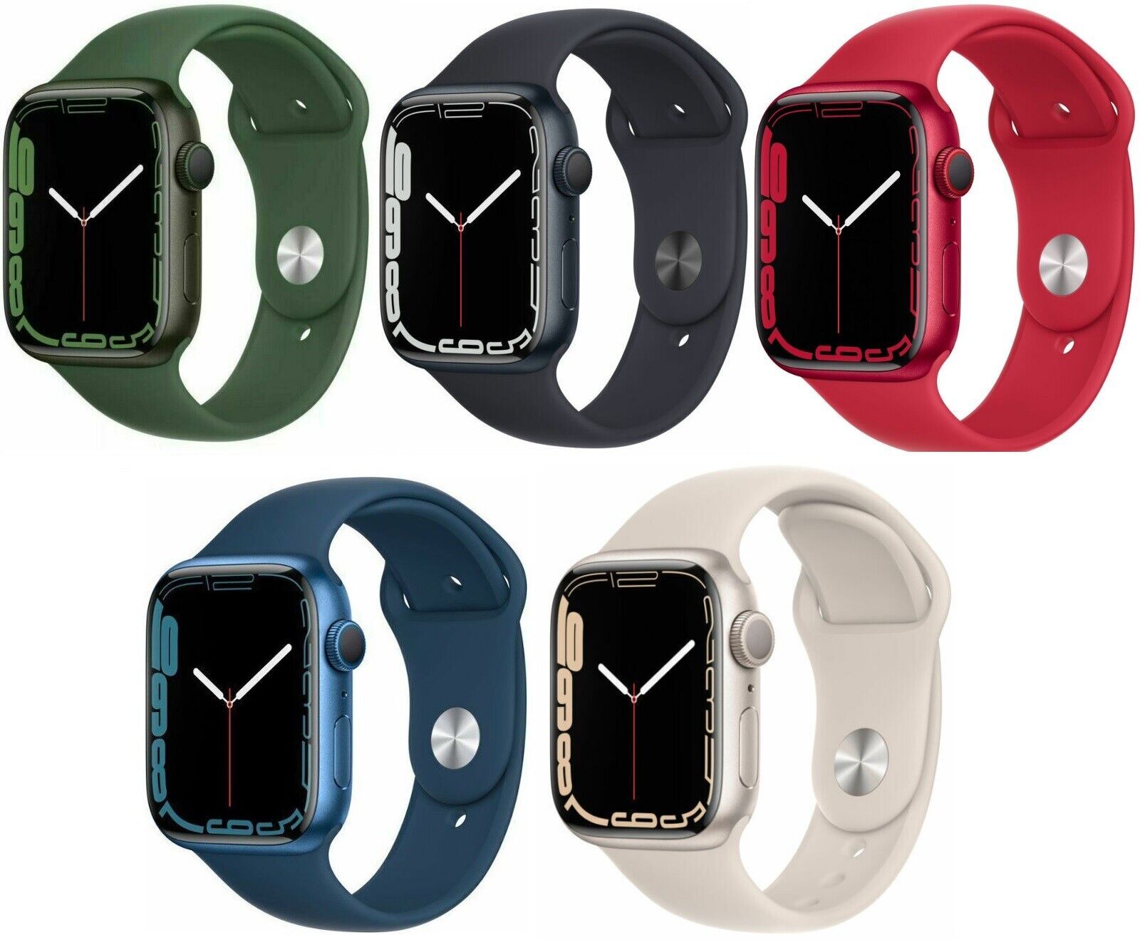 Apple Watch Series 7 45mm GPS + Cellular + Wi-Fi Aluminum Case – Good
