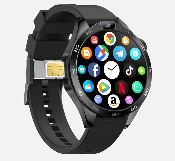 Smart Watch 64 GB X11 With Big Screen 4G SIM Card WiFi Bluetooth GPS Dual Camera