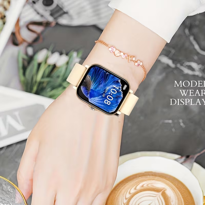 Multi functional dual-mode smart Bluetooth watch with 1.83-inch touch screen