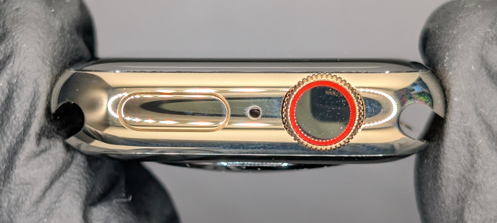 Apple Watch Series 7 41 mm Gold Stainless Steel Case GPS + LTE (UNLOCKED). ~09Y~