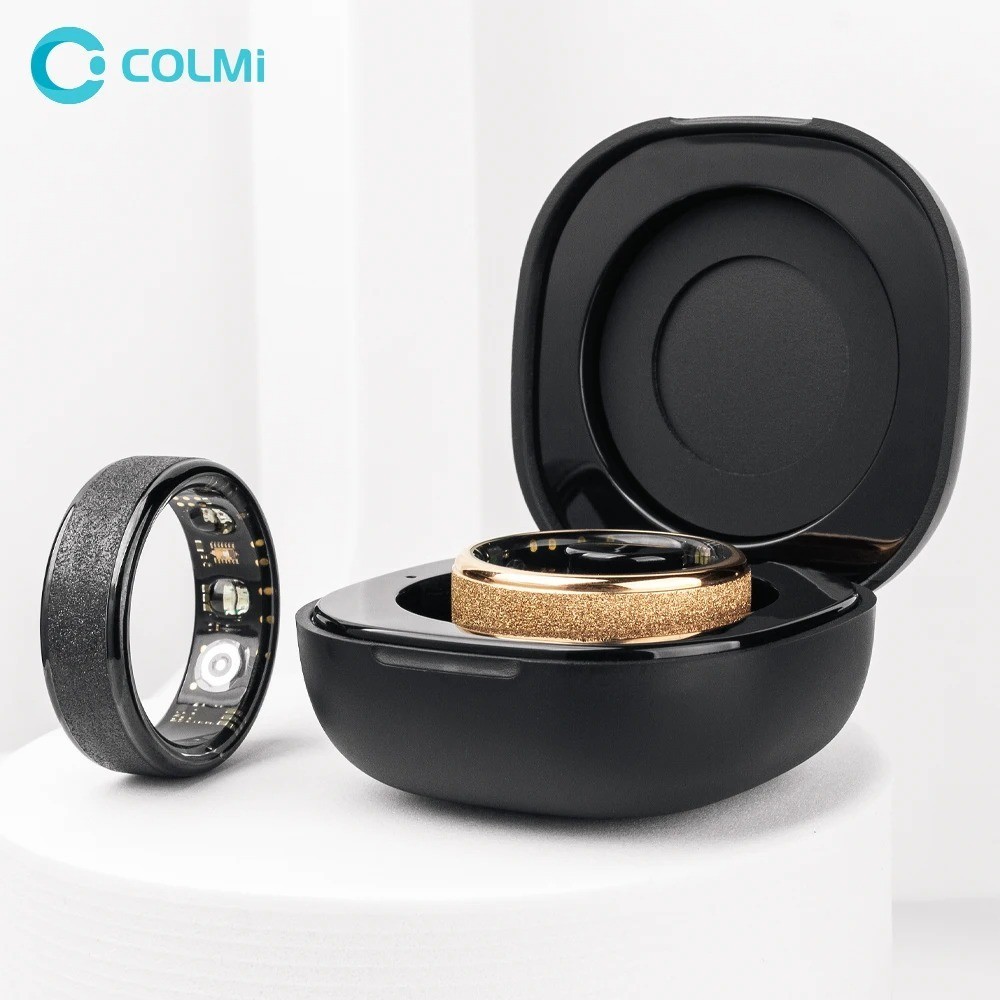 R10 Smart Ring with Charging Case for Men Women, Health and Sleep Monitor, 5ATM
