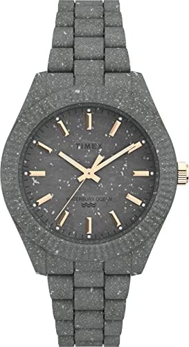 TIMEX Waterbury Ocean TW2V33000 Unisex Quartz Watch Gray Sustainable F/S wTrack#