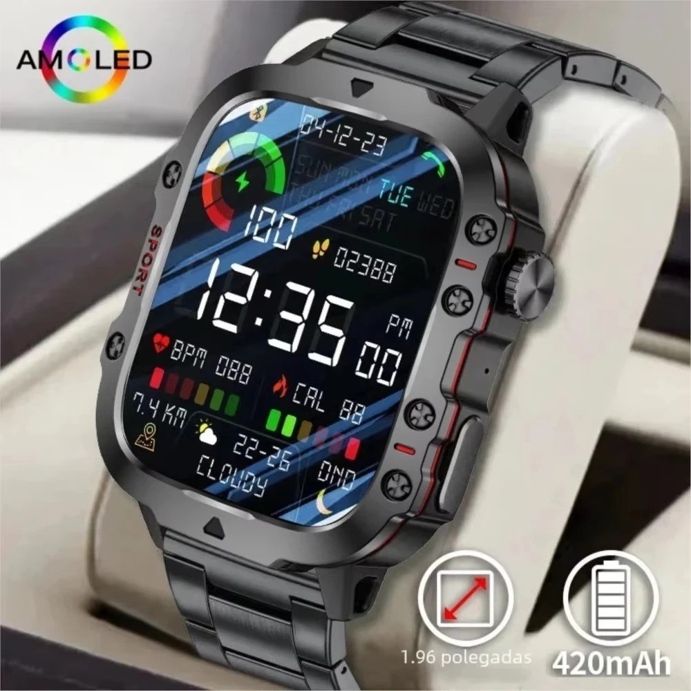 2026 Smart Watch For Men/Women Waterproof Smartwatch Bluetooth iPhone Samsung